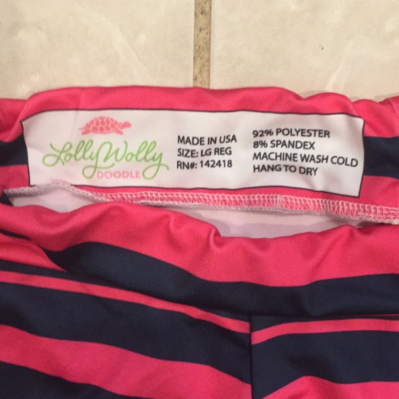 NP Pantalon à volants en coton et lin pour femme - Bleu - L
